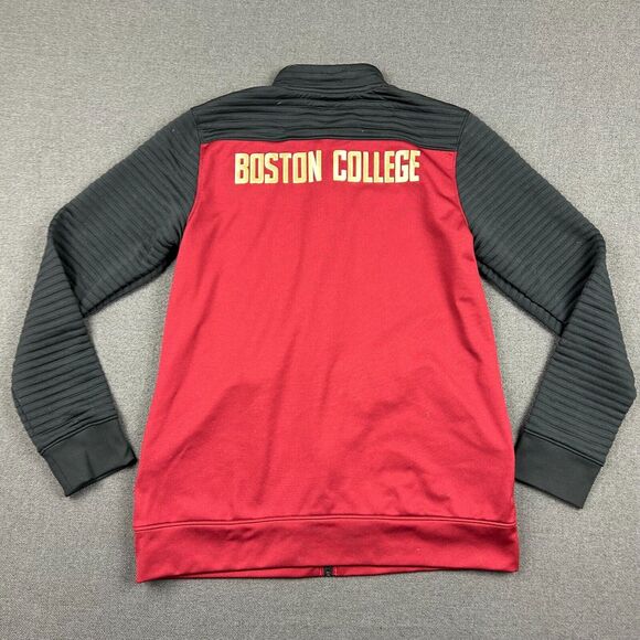 Under Armour Boston College Eagles Jacket Mens Small Full Zip Track Pockets - Picture 7 of 9